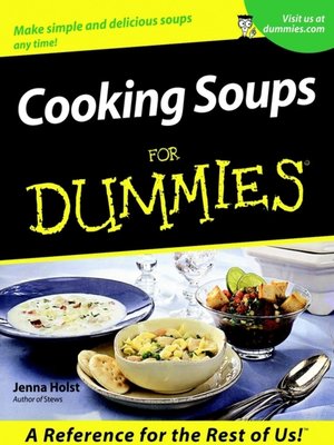 cover image of Cooking Soups For Dummies
